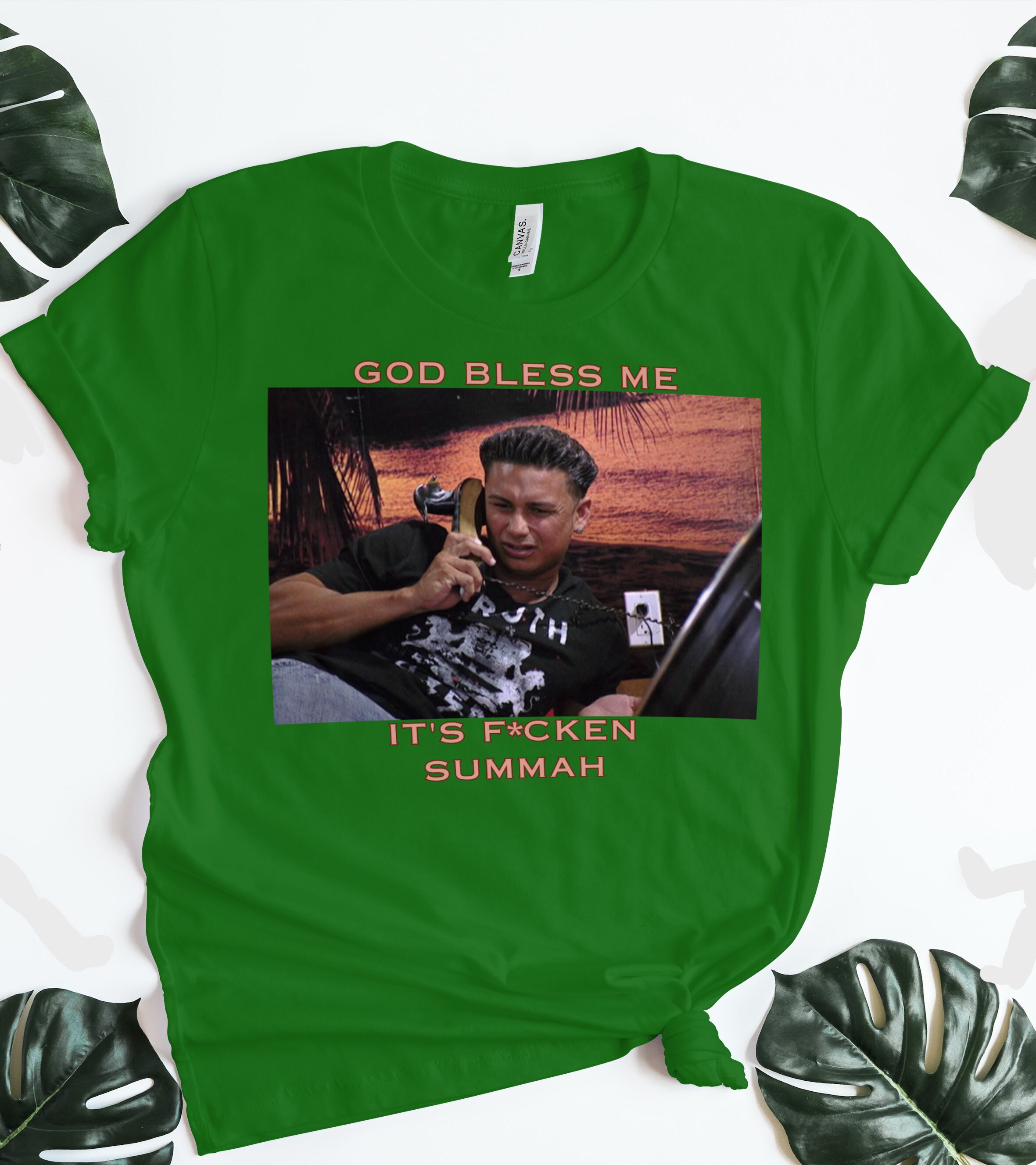 God Bless Me It's F*cken Summah Vintage Nostalgic T-shirt – Funny