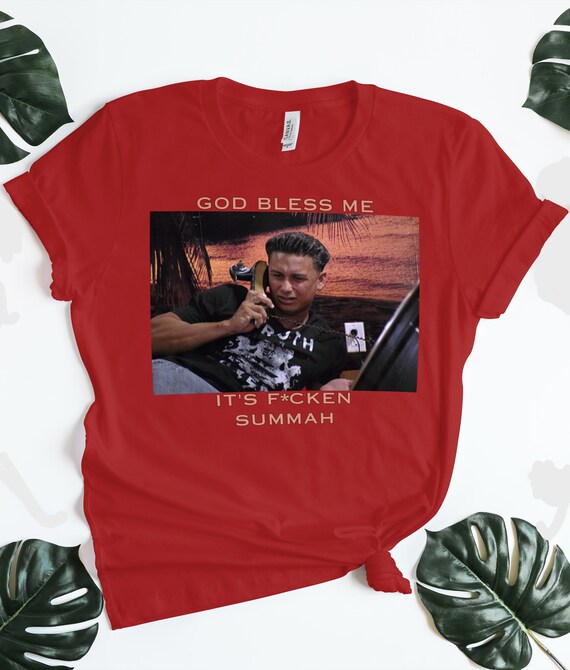 God Bless Me It's F*cken Summah Vintage Nostalgic T-shirt – Funny