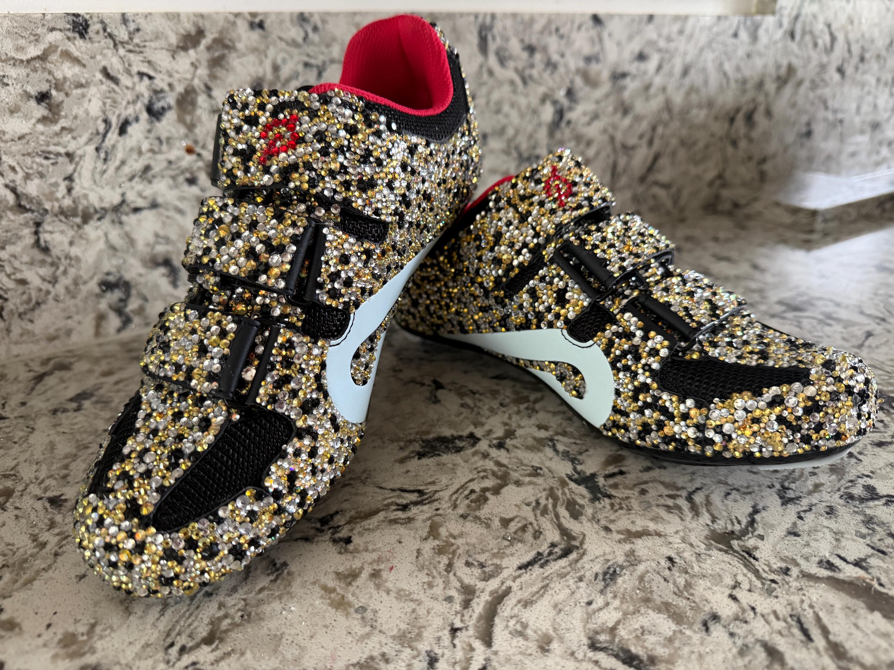 Crystal Spin/ Peloton Cleats - Etsy