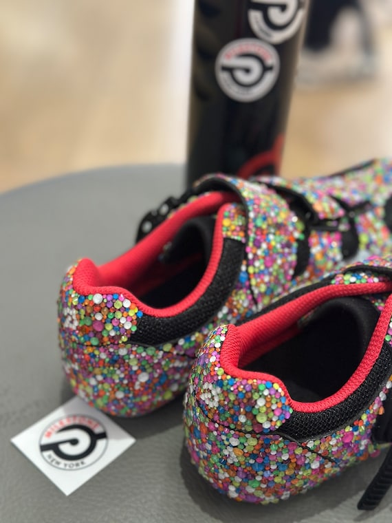 Glow in the Dark Peloton/spin Shoes (cleats) - Etsy display picture 1