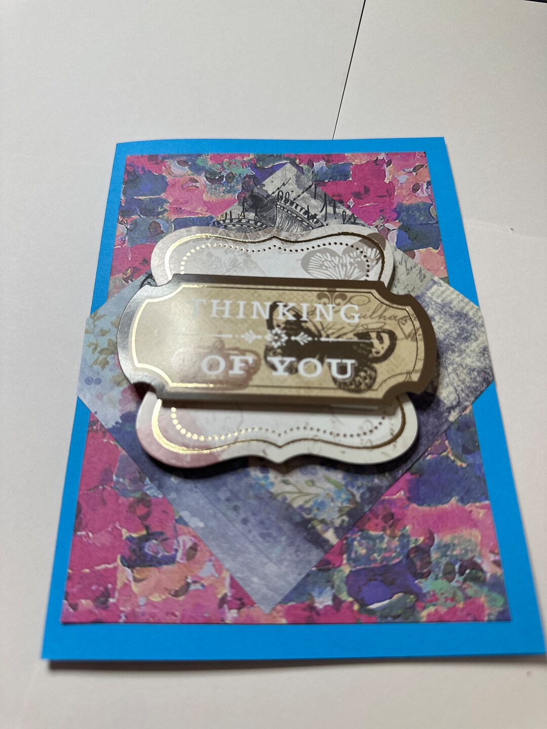 Handmade Thinking of You Greeting Card - Etsy