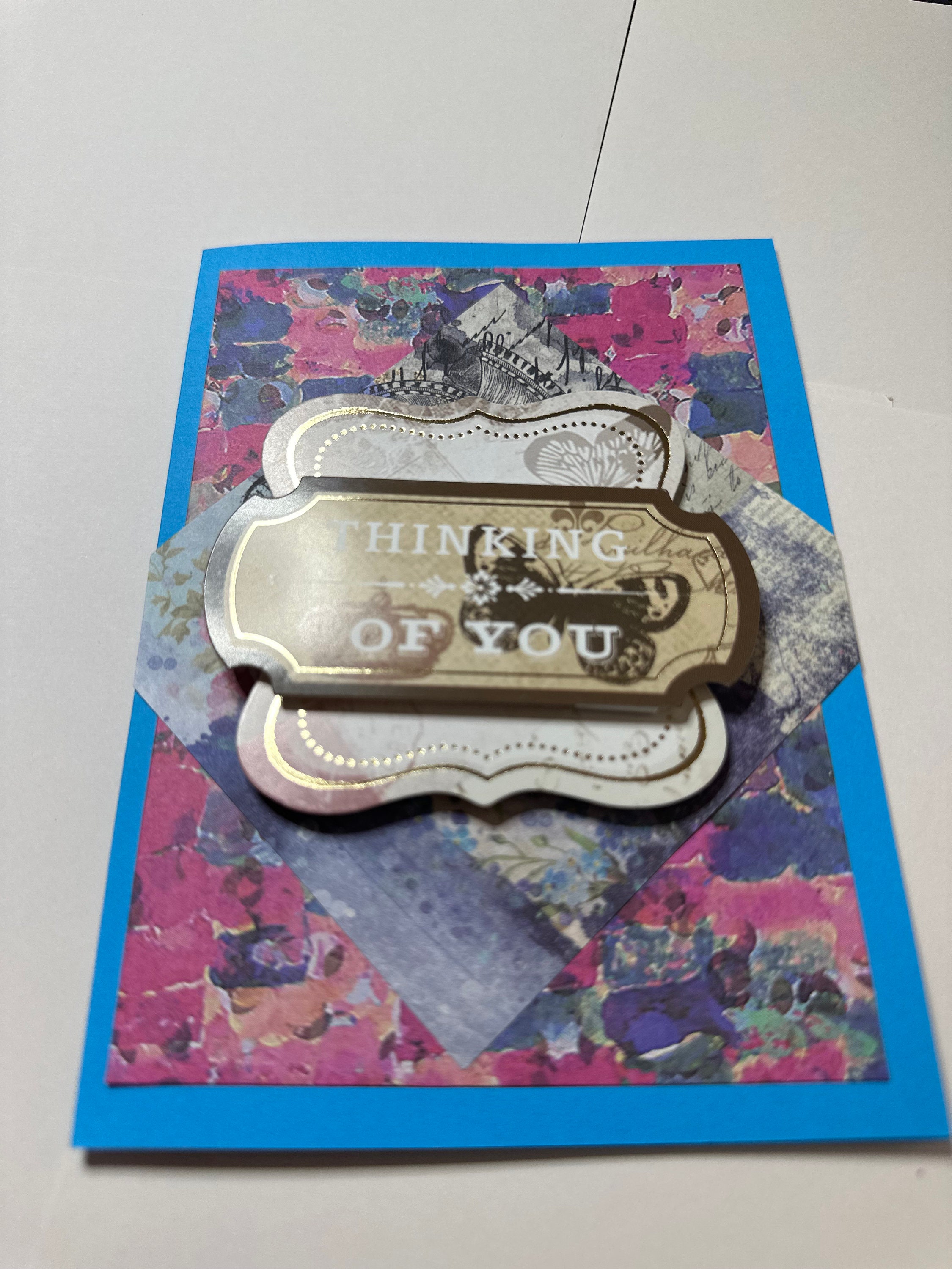 Handmade Thinking of You Greeting Card - Etsy