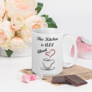Coffee Lovers White Glossy Mug