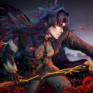 Honkai Star Rail Blade Print