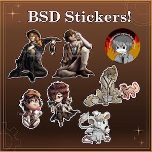 BSD Bungou Streunige Hunde Aufkleber