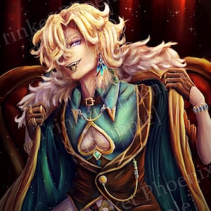 Honkai Star Rail Aventurine print