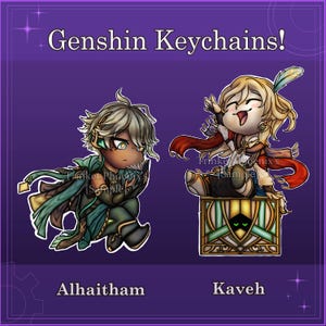 Genshin Acrylic Keychains