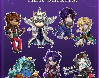 Honkai Star Rail Chibi Stickers