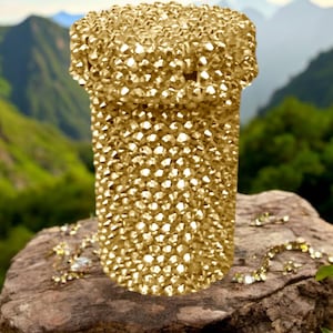 Bling Bottle for Glam Girls-Large Embellished pill bottles,  Reuse Revial
