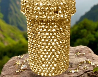 Bling Bottle for Glam Girls-Large Embellished pill bottles,  Reuse Revial