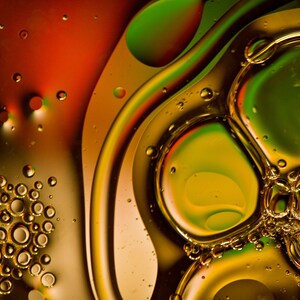 Colorful Abstract Photography, Oil and Water, Beautiful Abstract Art, Modern Wall Decor, Colorful Print, Contemporary Art, Colorful Art