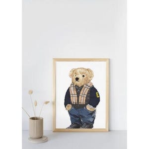 Polo Wall Art Poster | Printable Polo Ralph Downloadable Wall Art