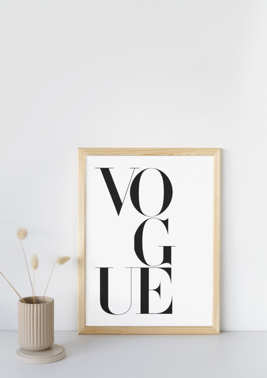 Printable Vogue Wall Art Print Vintage Vogue Wall Art Print Printable ...