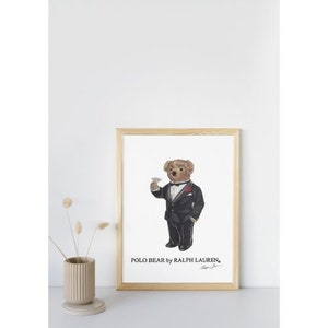 Polo Wall Art Poster | Printable Polo Ralph Downloadable Wall Art