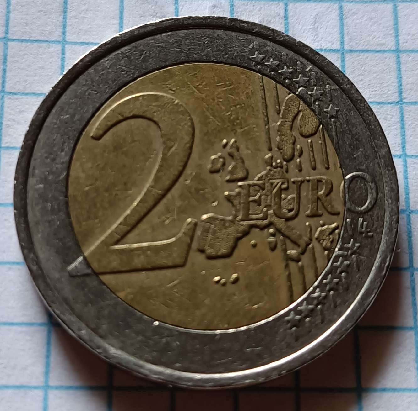 frankreich 2 euro münze 2001
