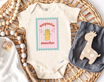 Venezuela gift Onesie Tequeno mucho Baby Bodysuit Cute Baby Onesie Cute Fine Jersey Bodysuit  Gift for Venezuelan baby Gift for Venezuelan