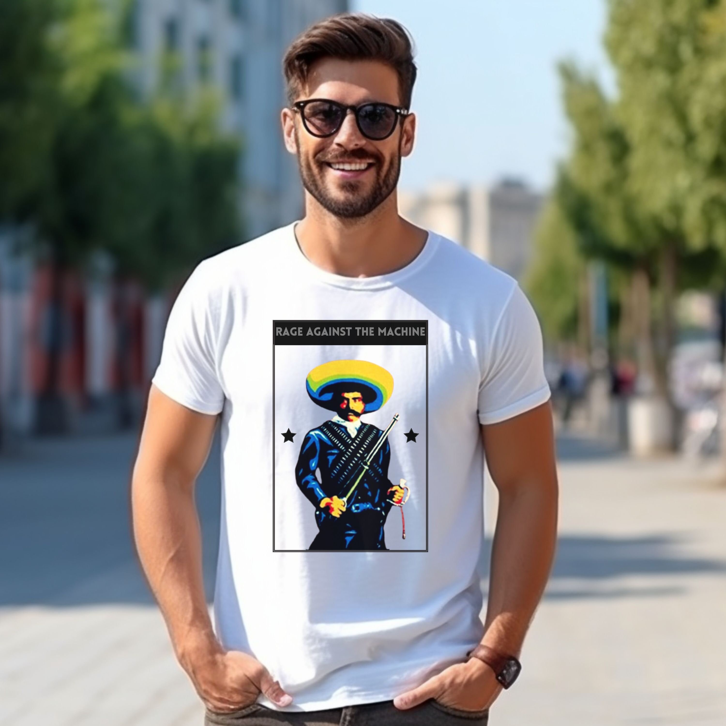 Emiliano Zapata T-shirt Mexican Revolution Shirt Mexican 