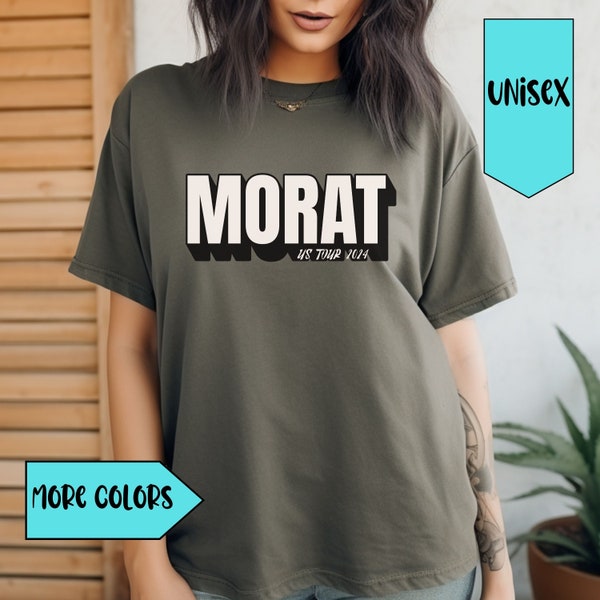 Morat Si Ayer Fuera Hoy US Tour 2024 Shirt Morat Band Fan tshirt Morat 2024 Concert T-shirt Si Ayer Fuera Hoy Shirt Gift for Morat fan tee