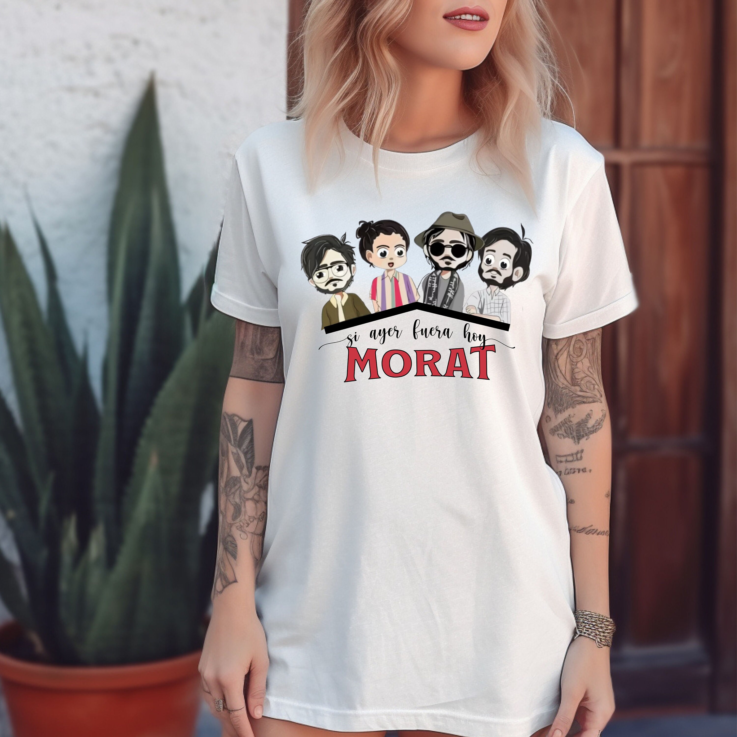 Morat Si Ayer Fuera Hoy US Tour 2024 Shirt Morat Band Fan Tshirt Morat 2024 Concert T shirt Si Ayer Fuera Hoy Shirt Gift for Morat Fan Tee Etsy Australia
