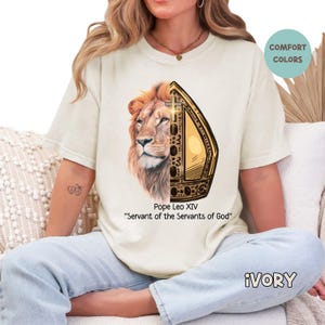 Pope Leo XIV Shirt Catholic Pope Shirt First American Pope Religious Gift Catholic Apparel Catholic Gift for Catholic Pope Leo Shirt