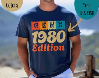 Camiseta personalizada Gen X Camiseta Gen X personalizada Camiseta retro Gen X Camiseta Nostalgia Camiseta Generación X Regalo para amigos Nunca olvides
