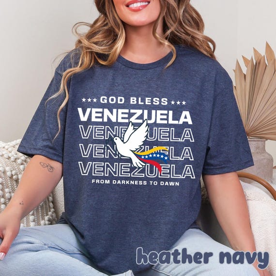Venezuelan Shirt  Venezuelan gifts God Bless Venezuela Venezuela Freedom Shirt  Dark to Dawn Tee Venezuela jersey  Franela Venezuela tshirt