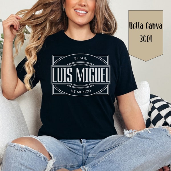 Luis Miguel tour 2024 t-shirt Luis Miguel camiseta El sol de Mexico tee Luis Miguel shirt Luis Miguel Mexican singer shirt Luismi tour 2024