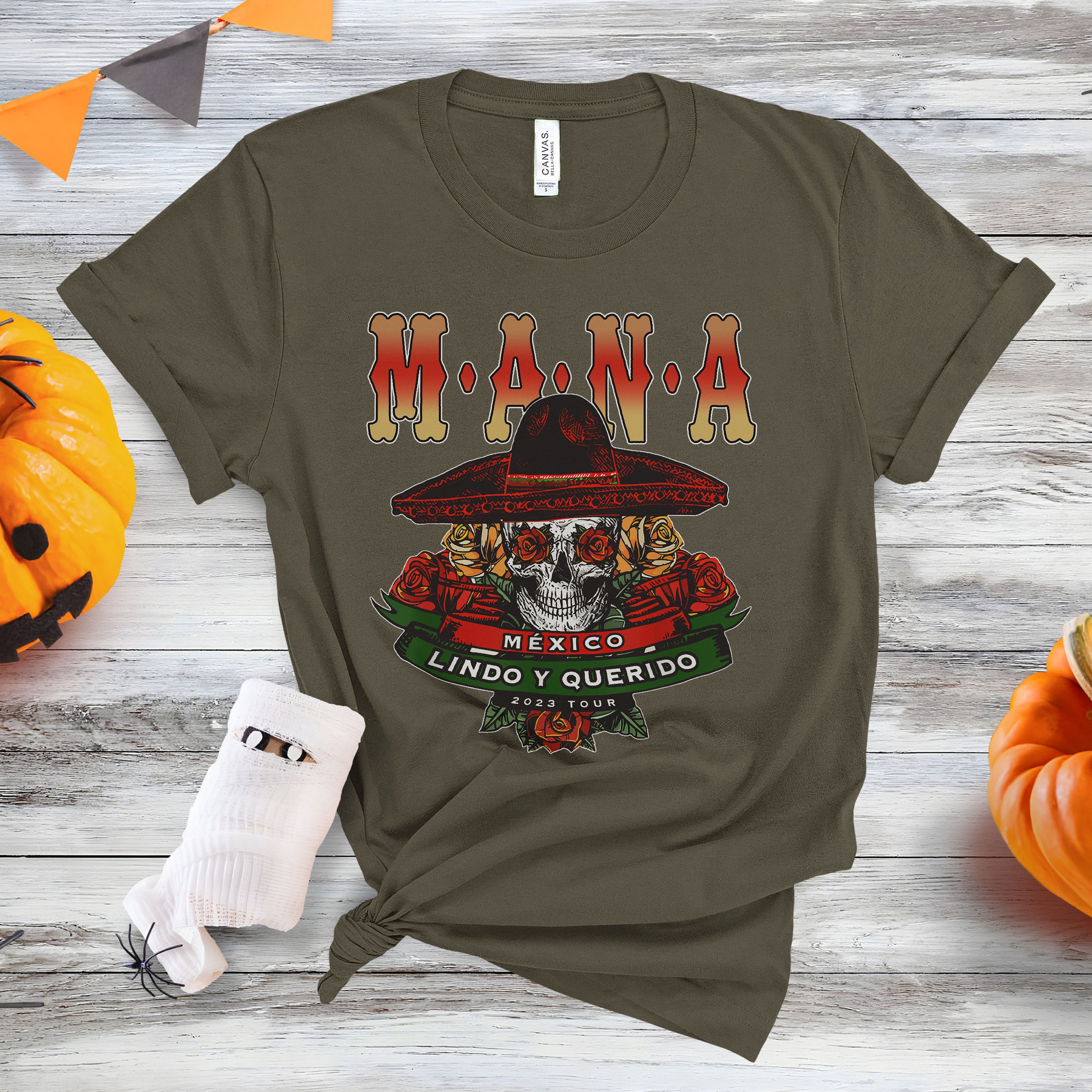 Maná Mexico Lindo Y Querido Shirt Mana Gift for Mana Fans Mana Gira De