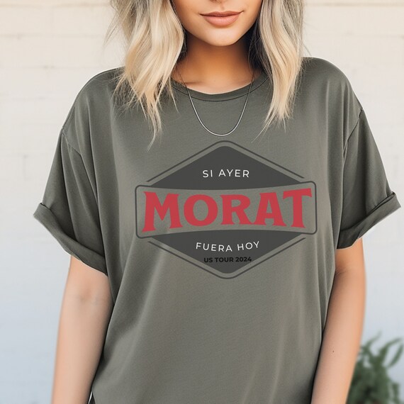 Morat Si Ayer Fuera Hoy US Tour 2024 Shirt Morat Band Fan Shirt Morat 2024 Concert Tee Si Ayer Fuera Hoy Tour Tshirt Latin Boyband T shirt Etsy Australia