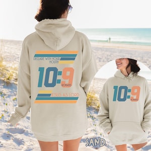 Trending Hoodies Religious Christian Clothes Jesus Saves hoodie Love Like Jesus Bible Verse Christian Hoodie Bible Verse Romans 10:9 Jesus