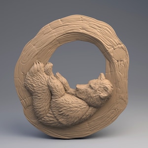 Beer in hout stl model, wand decor, paneel Relief voor CNC Router Aspire Carving Graveur ArtCam 3D Printer Design Instant Download Digital