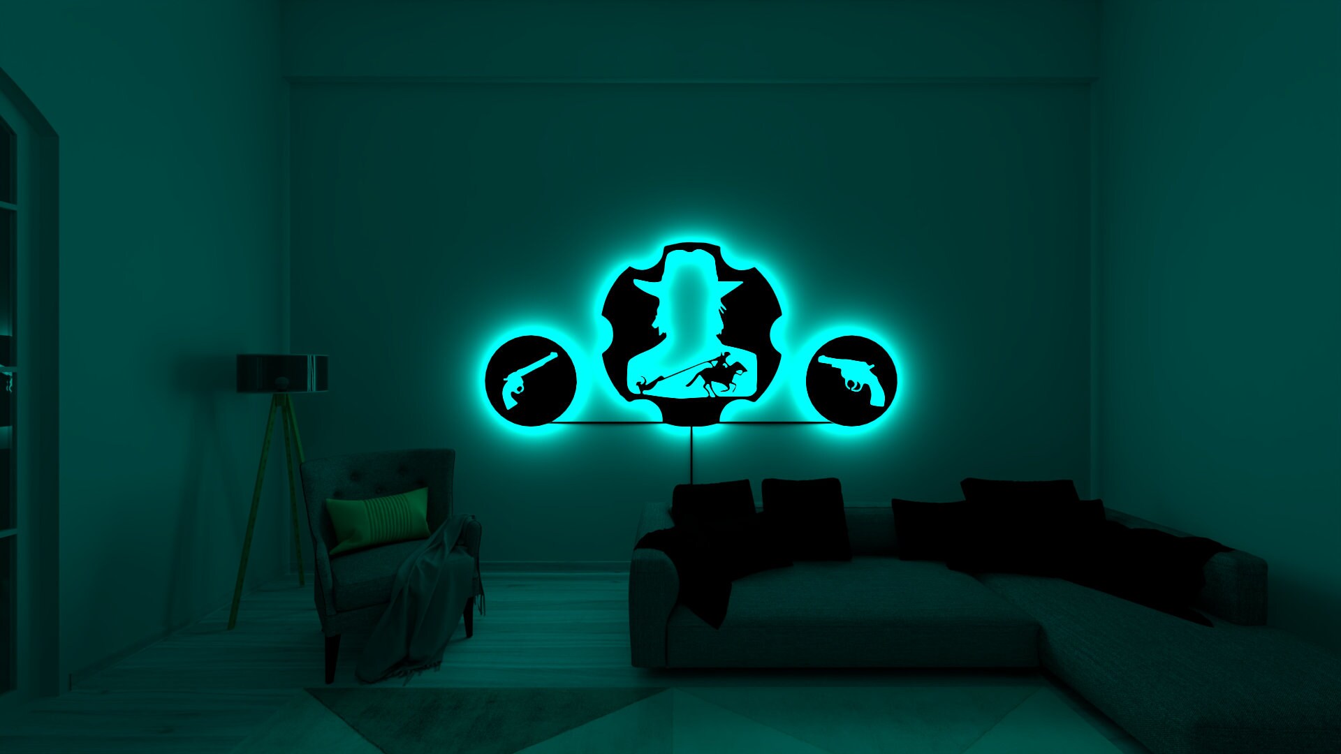 Rdr2 Wall Decor, Red Dead Redemption 2 Led Sign, Rdr2 Arthur Wall Art, Gaming Room Decor