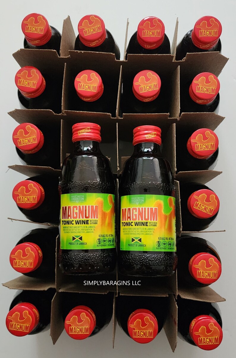 Magnum Tonic Wine, Made in Jamaica Etsy