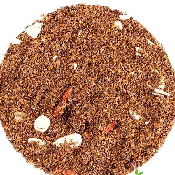 Rooibos So Cherry - Rooibos 50g / 1.76 Oz - Regalo perfecto, Rooibos, Almendra, Cereza, Goji Fruit