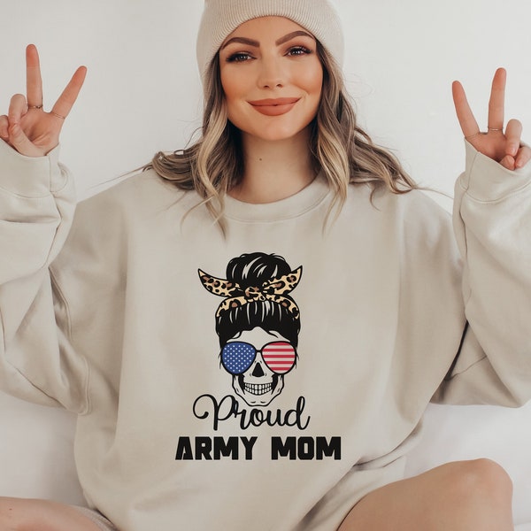 Army mom sweatshirt clearance