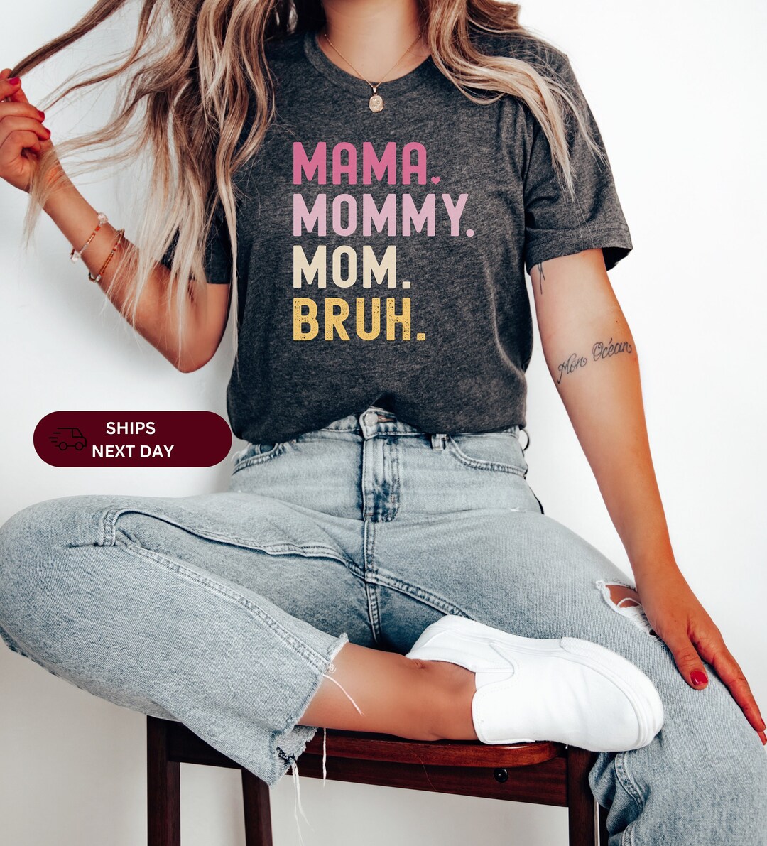 Cute Mom Shirt, Mama Shirt, Mom Life Shirt, Girl Mama Shirt, Motherhood