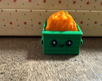 Dumpster Fire Clicky Fidget