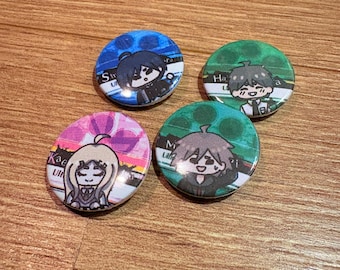 DANGANRONPA PROTAGS-badgeset (binnenkort meer)