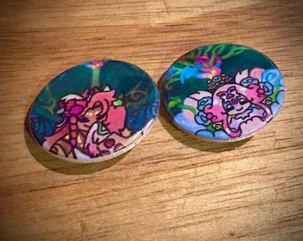 BADGESET BLOEIENDE luiaard/paradijsbeschermer