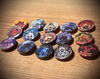 Beperkte oplage! COOKIE RUN KINGDOM Beasts x Awakened Ancients volledige badgesets