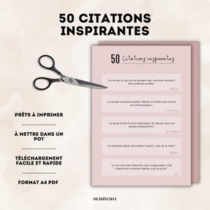 50 inspirierende Zitate auf Französisch zum Nachdenken – PDF zum Ausdrucken
