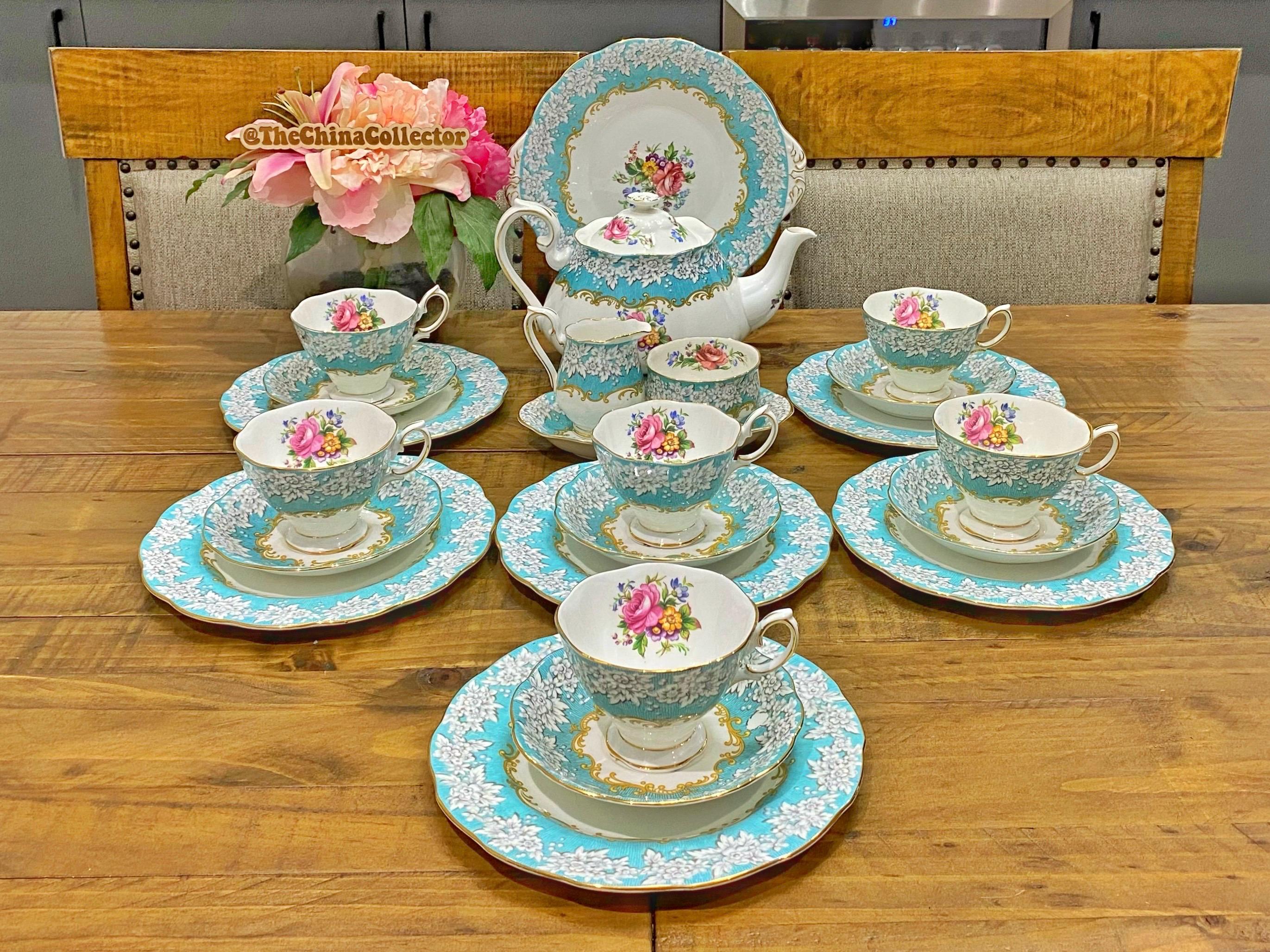 ロイヤルアルバート 100周年 ティータイムセット カトラリー付き