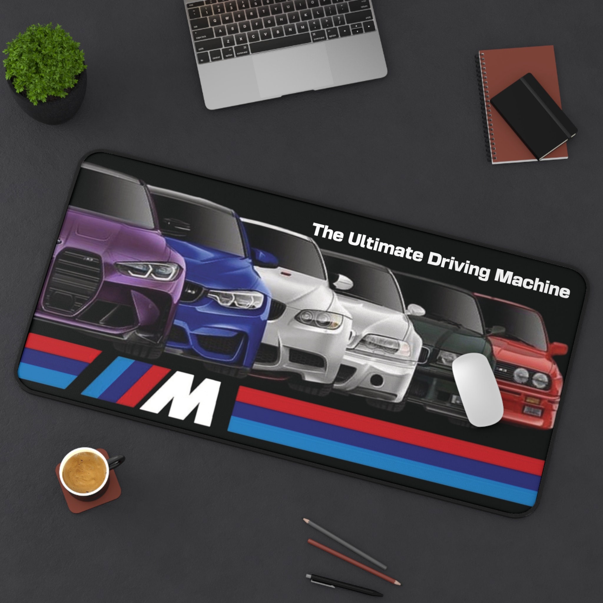 New BMW M Power M3 M4 Wheels Laptop accessories Mousepad Round Anti Slip
