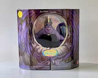 NRFB Sea Witch Ursula Great Villains Collection, Disney's the