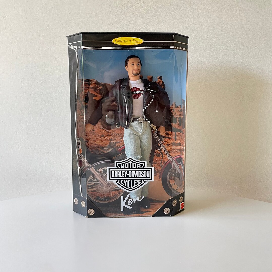 人形 Barbie Ken MOTOR HARLEY-DAVIDSON CYCLES Barbie Motor Harley-Davidson Cycles Set Barbie Ken and