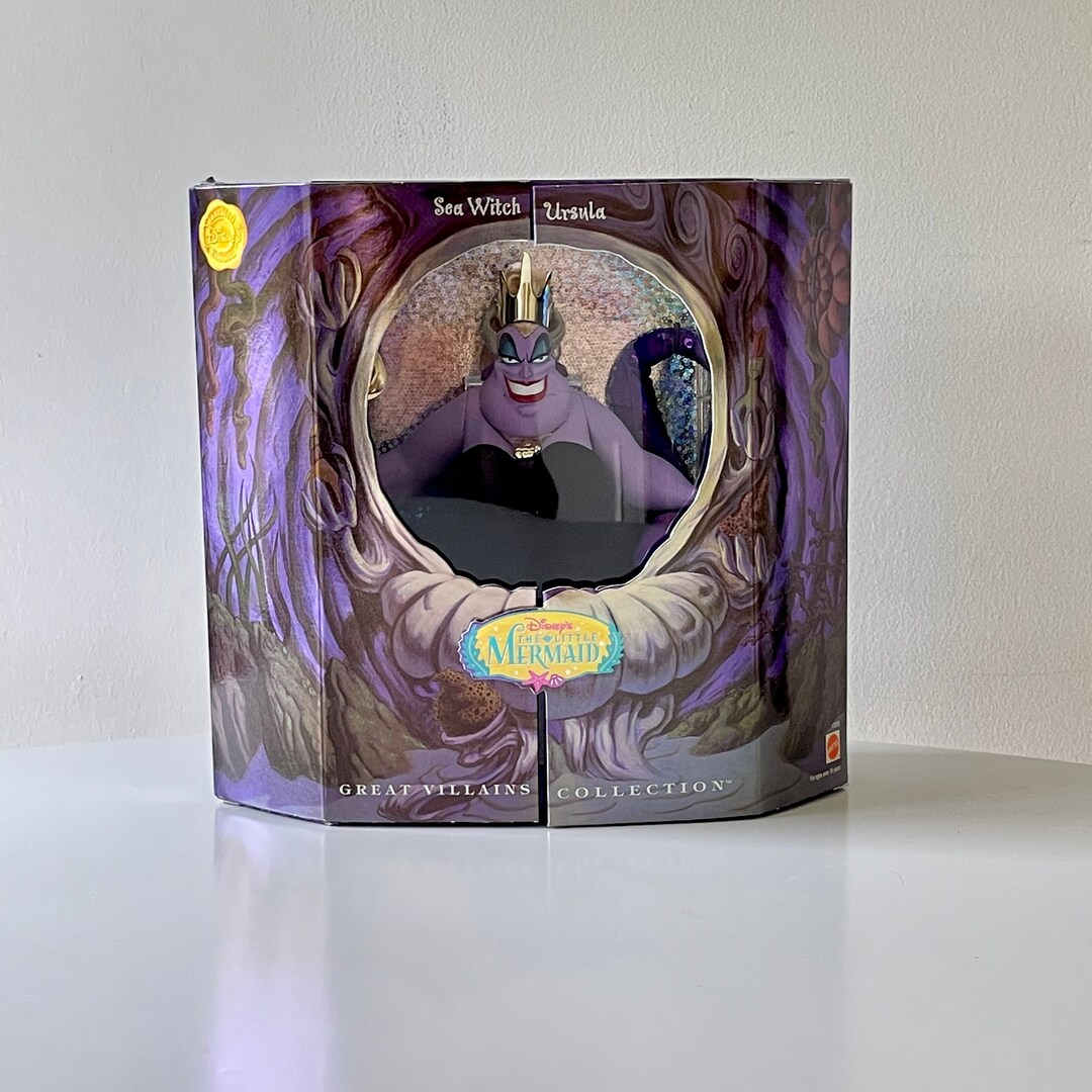 NRFB Sea Witch Ursula Great Villains Collection, Disney's the