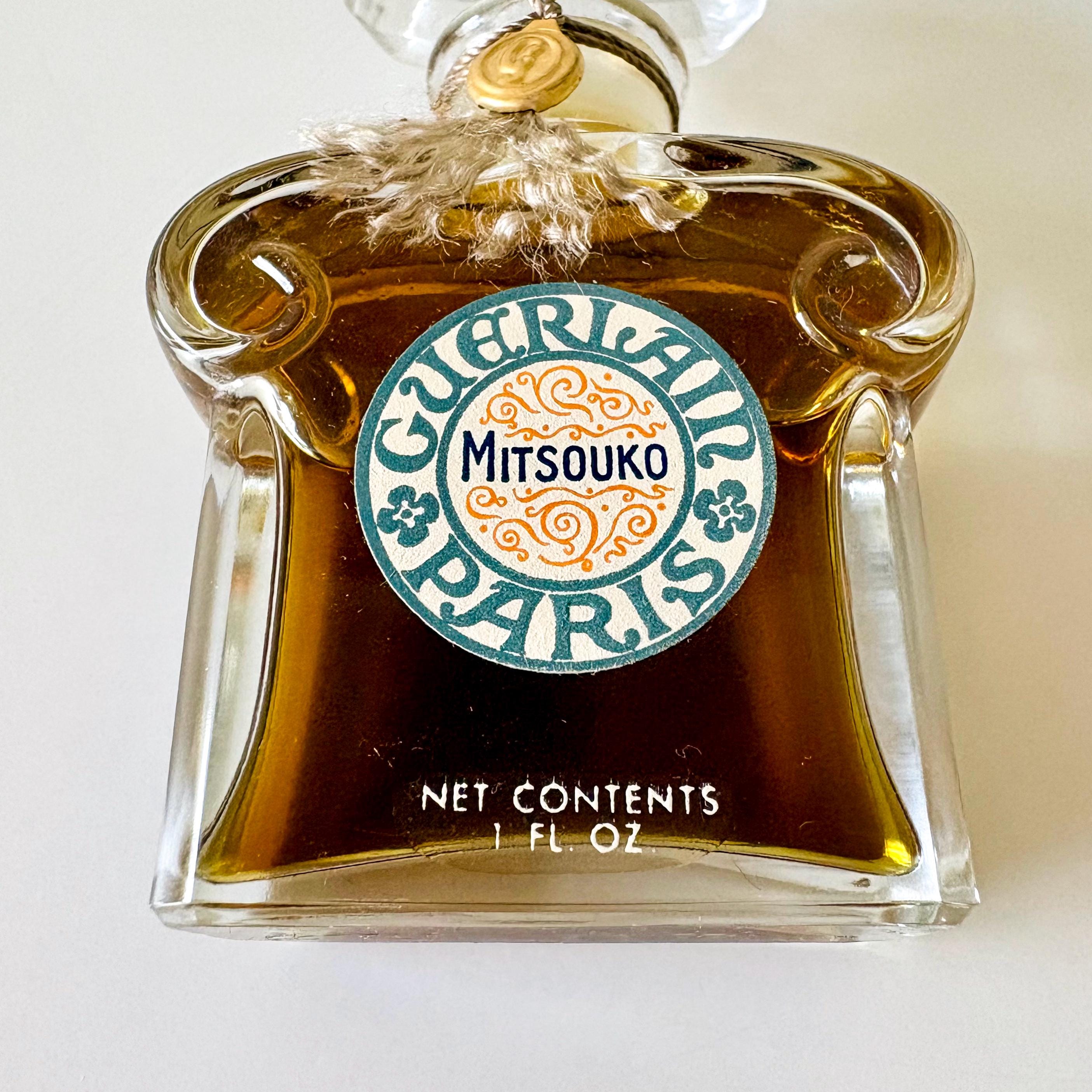 Vintage Guerlain Mitsouko Parfum 1oz Sealed Heart Bottle With