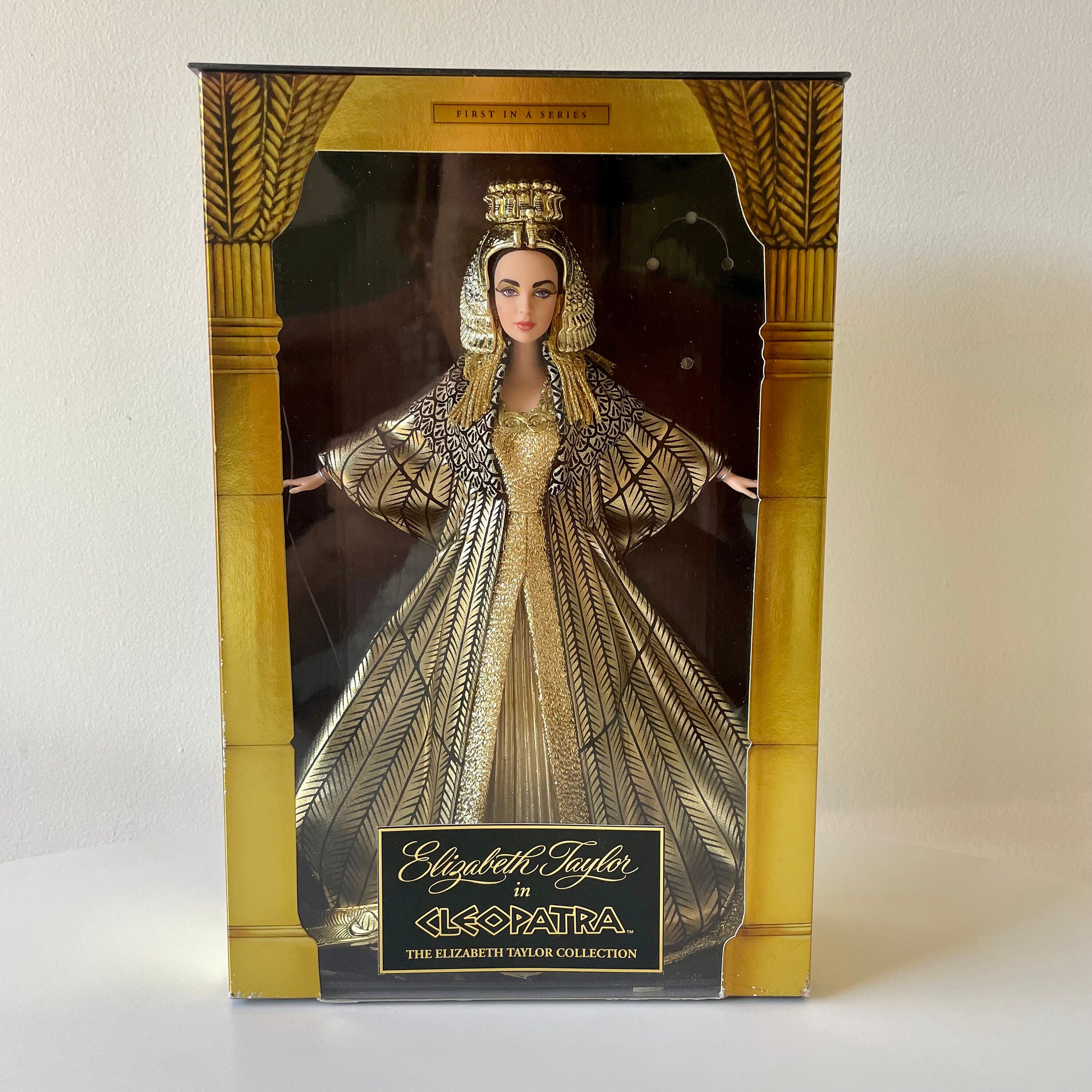 NRFB Elizabeth Taylor Cleopatra Barbie Doll, First in Series NRFB Elizabeth Taylor Cleopatra Barbie Doll, First in Series