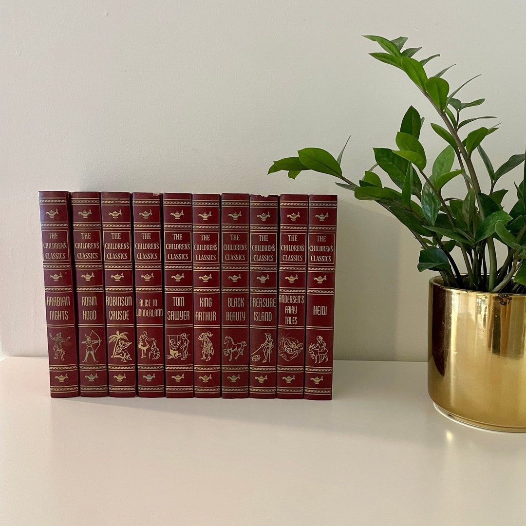 The Children's Classics Books Set of 10 Hardcover 1957 Etsy