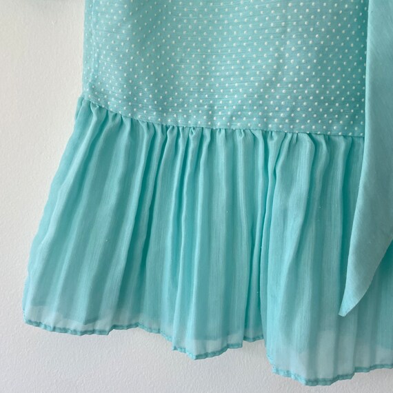 Girls Swiss Dot Tiered Dress